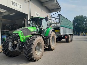 Deutz 7250TTV mit Fliegl Taurus 281 Übergeben an Herrn Seidl Erwin